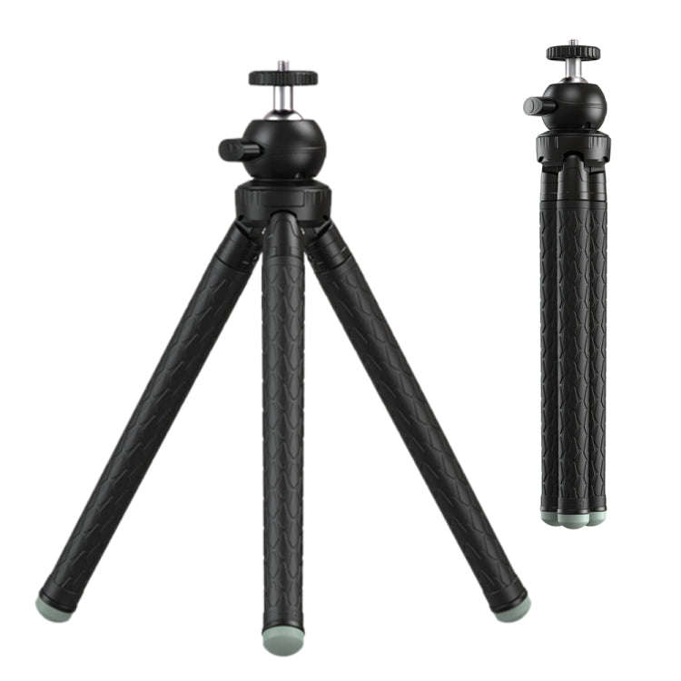 APEXEL APL-JJ09 Mobile Selfie Live Streaming Portable Stretch Telephoto Tripod(Black)