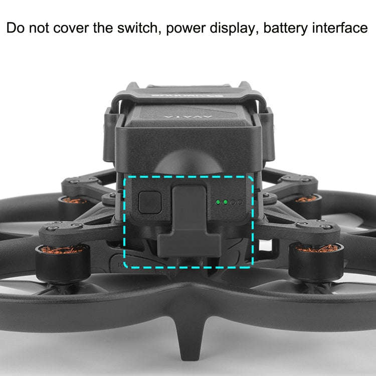 Sunnylife AT-DC503 For DJI Avata Battery Anti-Release Buckle Anti-Loose Falling Folding Buckle(Bl...