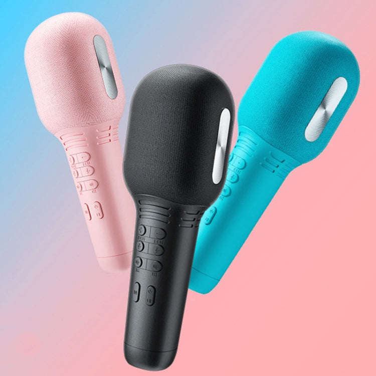K9 Wireless Bluetooth Microphone Mobile Phone Sing Microphone(Pink)