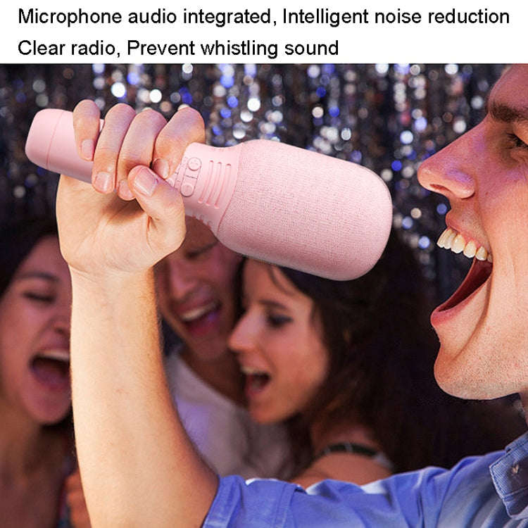 K9 Wireless Bluetooth Microphone Mobile Phone Sing Microphone(Blue)
