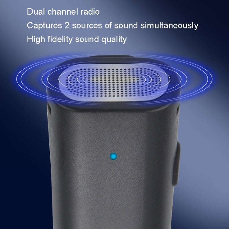 1 In 2 Wireless Collar Wheat With Charging Warehouse Phone Live Broadcast Interview Noise Reducti...