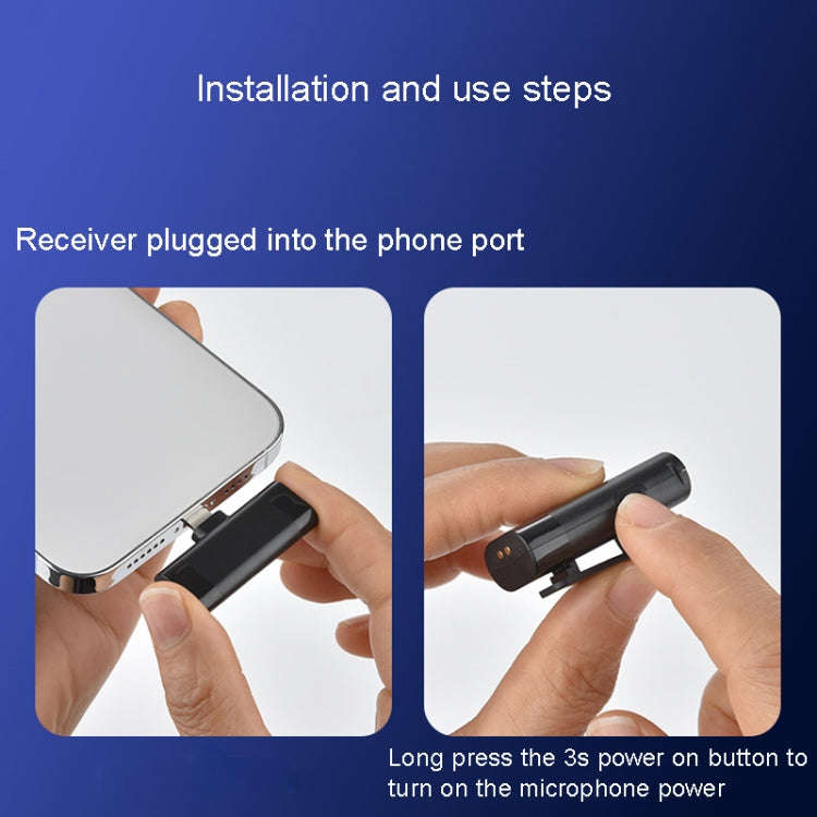1 In 2 Wireless Collar Wheat With Charging Warehouse Phone Live Broadcast Interview Noise Reducti...