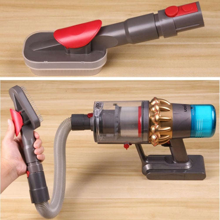 For Dyson V6 V7 V8 V9 Meile Vacuum Cleaner Pet Hair Removal Brush, Spec: Brush With V8 Adapter