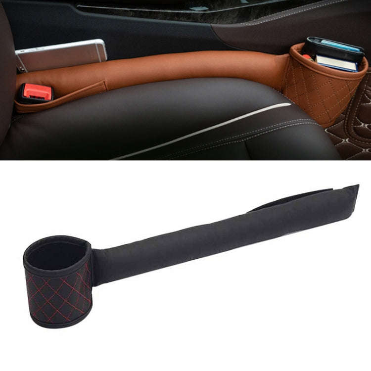 Car Seat Gap Leak-Proof Plugs Debris Storage Bag, Color: Black Red Co-pilot