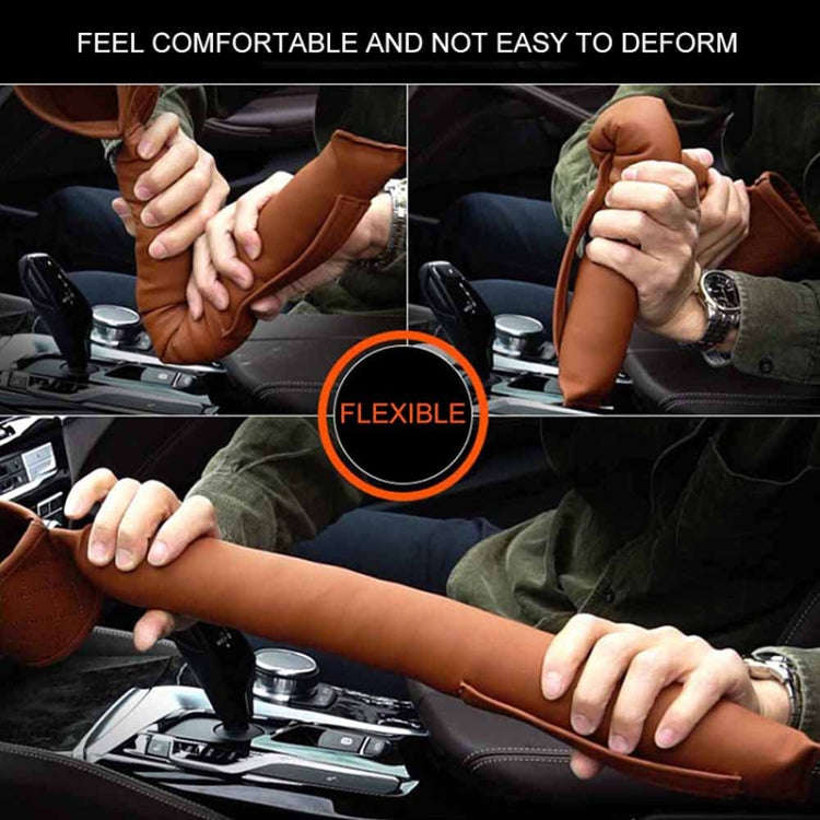 Car Seat Gap Leak-Proof Plugs Debris Storage Bag, Color: Beige Principal Driver