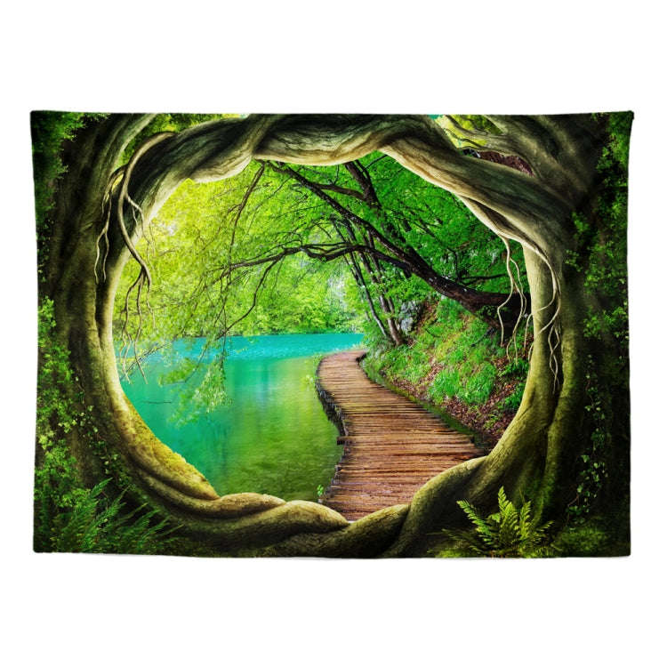 Dream Forest Series Party Banquet Decoration Tapestry Photography Background Cloth, Size: 100x75c...