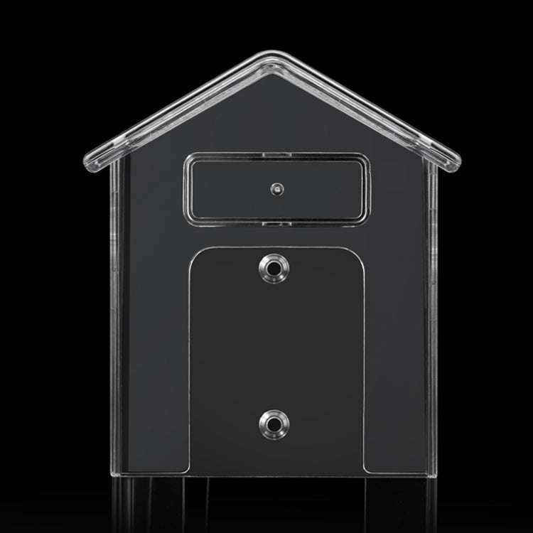 Wireless Doorbell Waterproof Cover Outdoor Doorbell Transparent Rain Protection Case(E30)