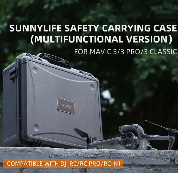 Sunnylife AQX-8 For Mavic 3 Pro / Mavic 3 Classic / Mavic 3 Waterproof Large Capacity Protective ...
