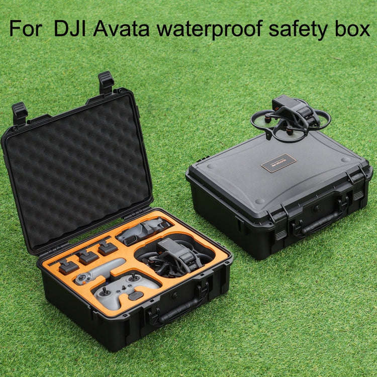 Sunnylife AQX-9 For DJI Avata Flying Glasses Waterproof Large Capacity Protective Carrying Case(B...