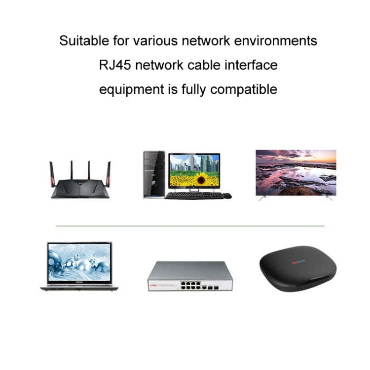2m JINGHUA Cat5e Set-Top Box Router Computer Engineering Network Cable