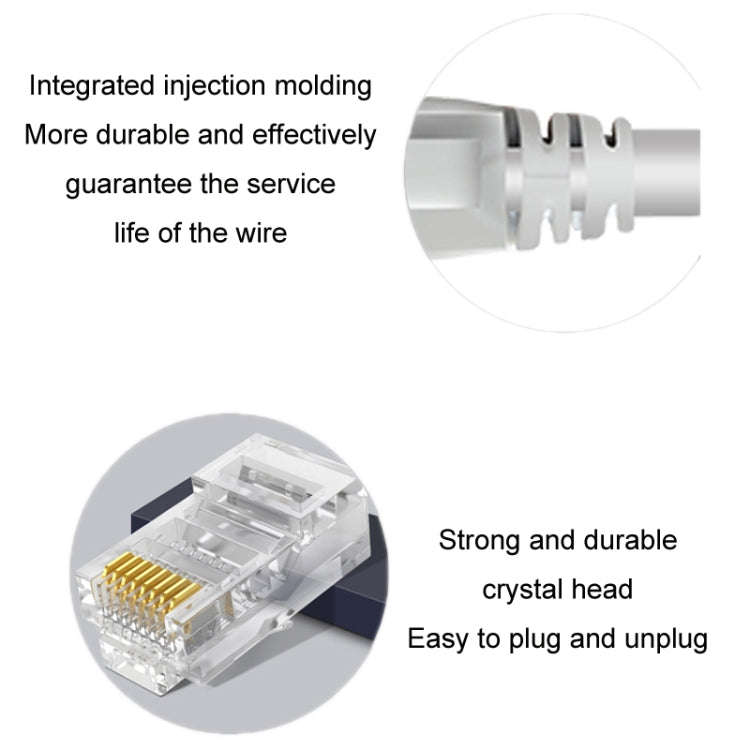 15m JINGHUA Cat5e Set-Top Box Router Computer Engineering Network Cable