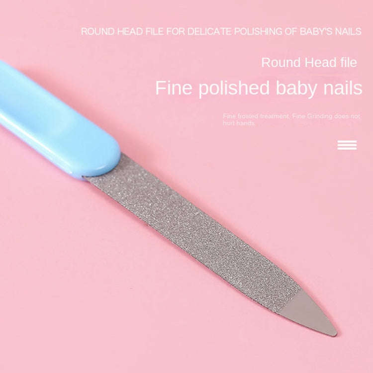 7 in 1 Baby Care Set Baby Daily Cleaning Tools Kit(Blue)