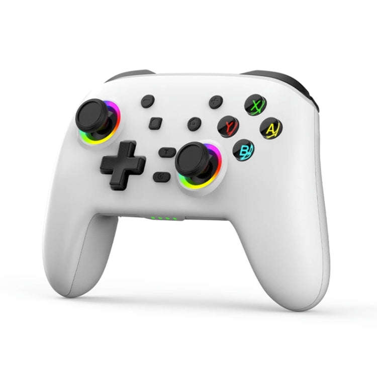 Wireless Bluetooth Somatosensory Vibration Gamepad for Nintendo Switch/Switch PRO, Color: White