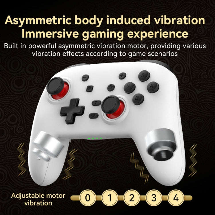 Wireless Bluetooth Somatosensory Vibration Gamepad For Nintendo Switch/Switch PRO(S07 Black)