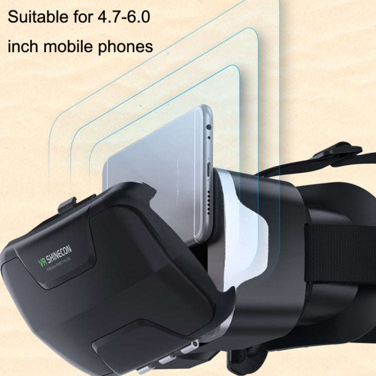3D Virtual Reality Gaming Glasses Immersive VR Smart Glasses(Black)