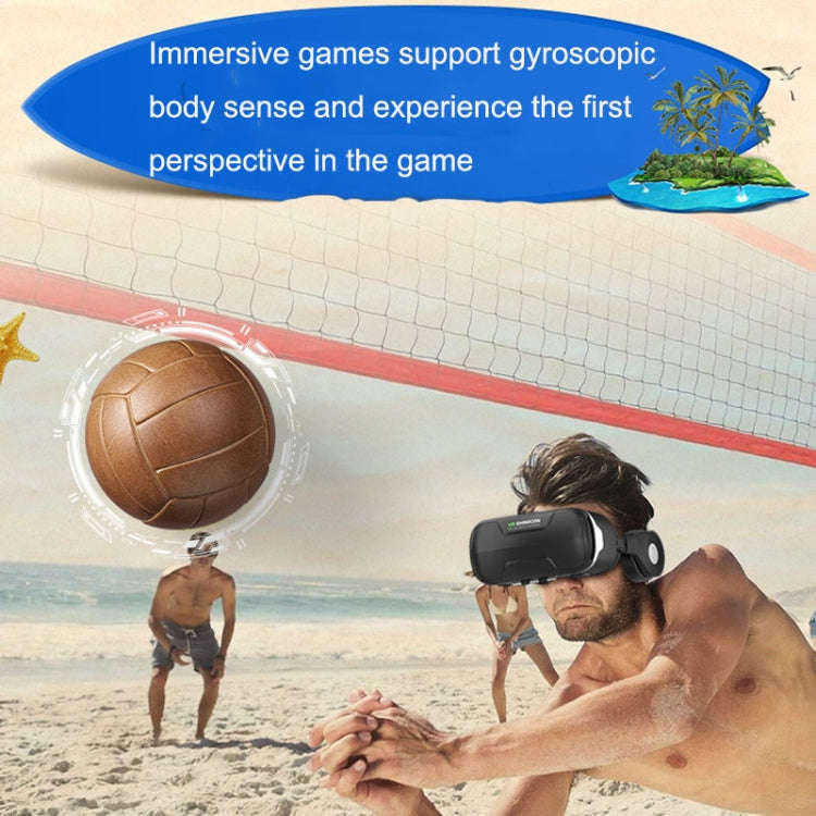 3D Virtual Reality Gaming Glasses Immersive VR Smart Glasses(Black)