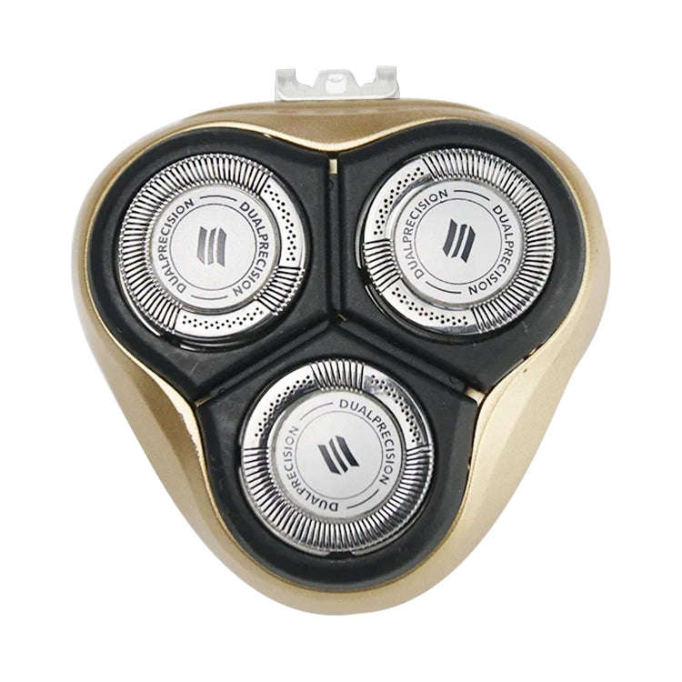 For Philips AT/PT Series Razor Integral Head with HQ8 Double-layer Blades(Gold)