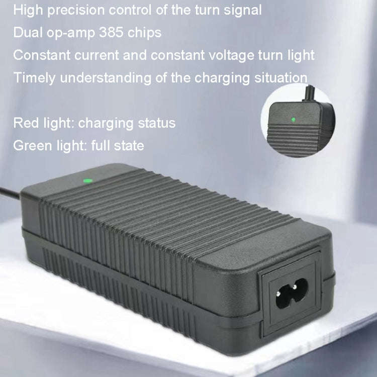 42V 2A Aviation Head 3-core GX16 Electric Scooter Smart Charger 36V Lithium Battery Charger, Plug...