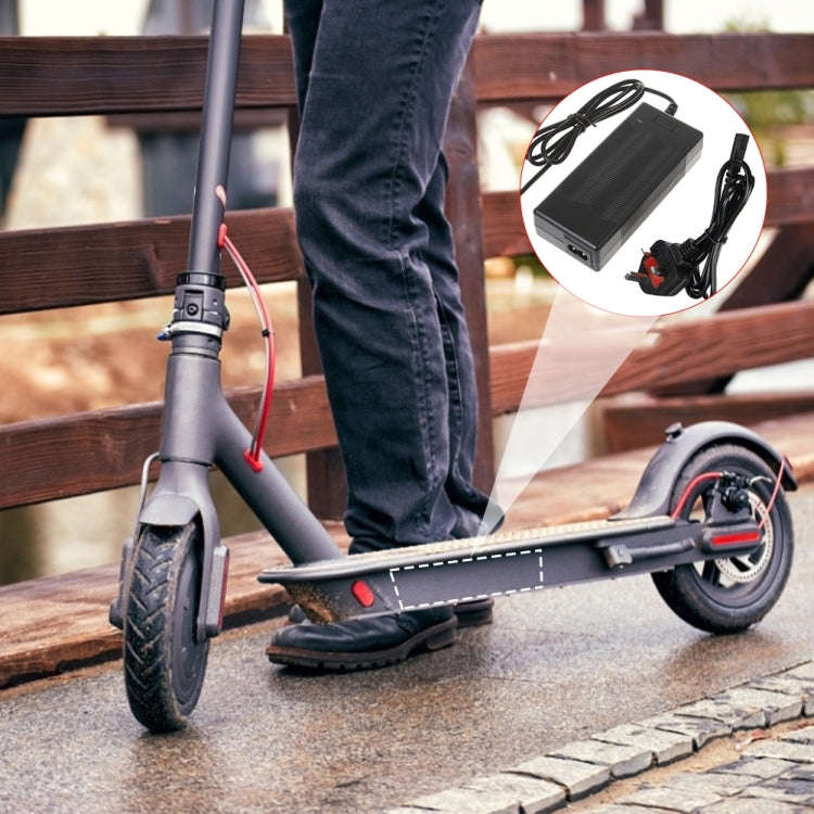 42V 2A Aviation Head 3-core GX16 Electric Scooter Smart Charger 36V Lithium Battery Charger, Plug...