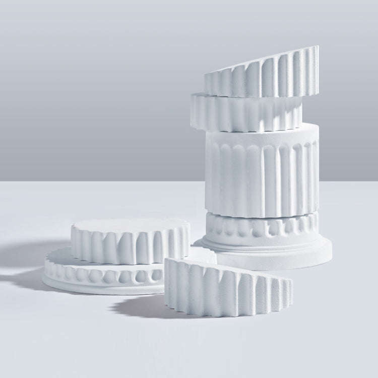 Roman Column Plaster Photography Props Still Life Ornament, Style: Base 1