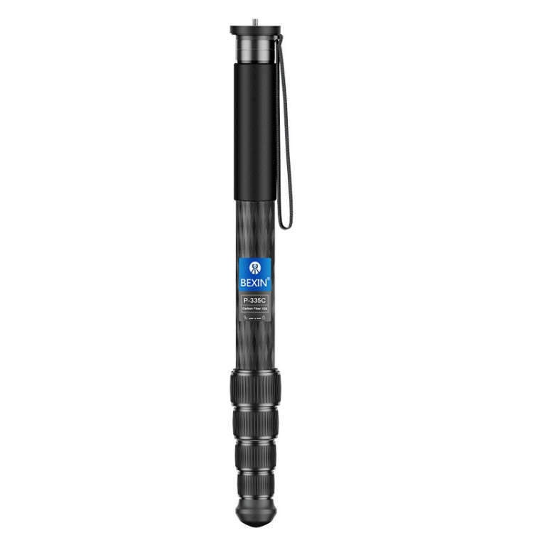 BEXIN P335CF-S Carbon Fiber Monopod Travel Shooting Mobile Phone Live Selfie Bracket Retractable ...