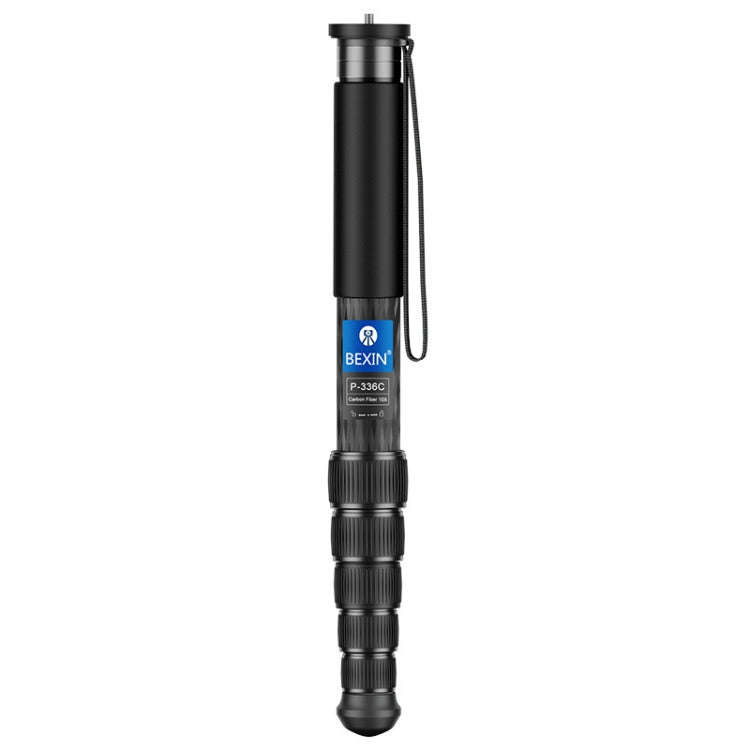 BEXIN P336CF-S Carbon Fiber Monopod Travel Shooting Mobile Phone Live Selfie Bracket Retractable ...