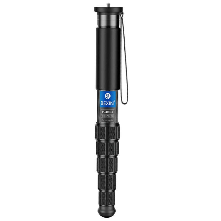 BEXIN P406CF-S Carbon Fiber Monopod Travel Shooting Mobile Phone Live Selfie Bracket Retractable ...