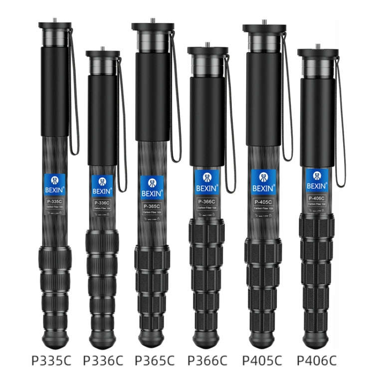 BEXIN P335CF-S Carbon Fiber Monopod Travel Shooting Mobile Phone Live Selfie Bracket Retractable ...