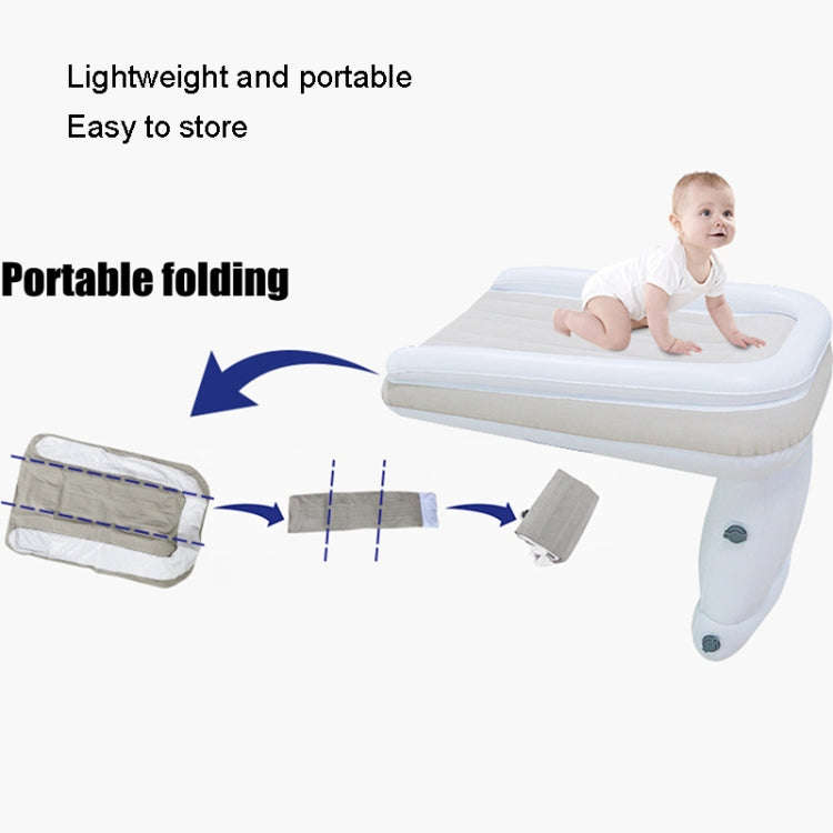 Outdoor Travel Baby Inflatable Bed Children Car Rear Folding Bed Aircraft Inflatable Mattress, Co...