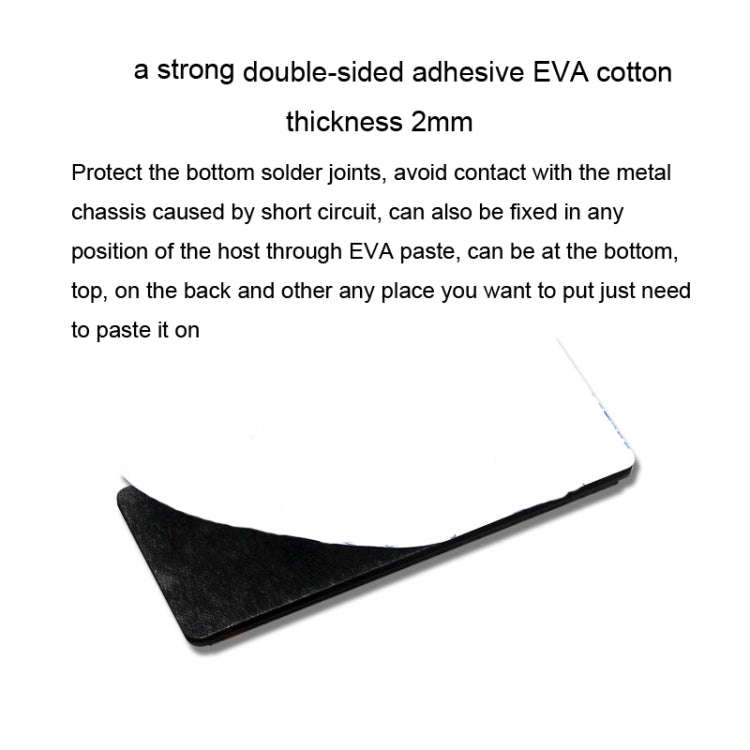 PWM Fan Hub Computer CPU Fan Extender(SATA Interface)