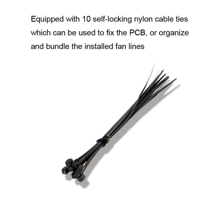PWM Fan Hub Computer CPU Fan Extender(SATA Interface)