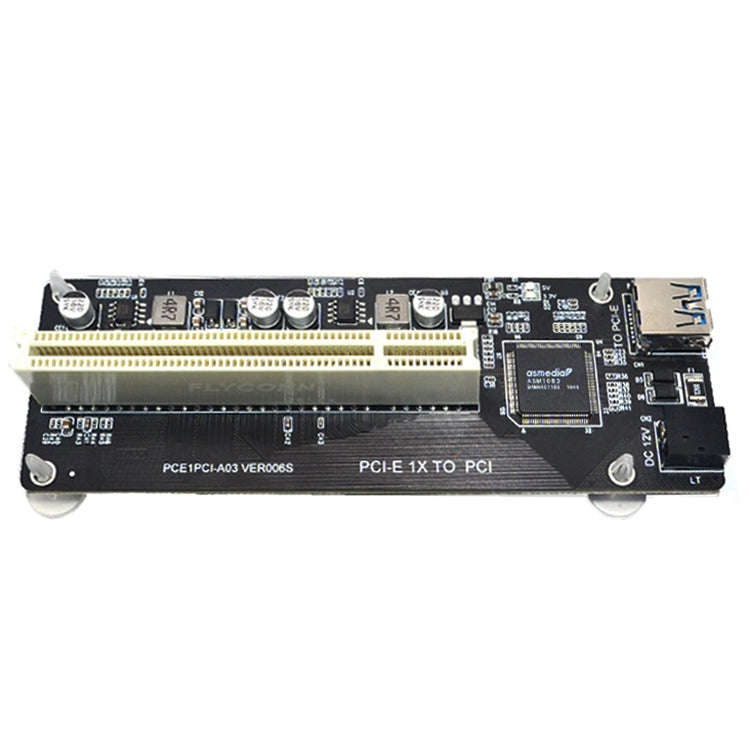 PCI-E 1X To Single PCI Riser Card Extend Adapter Add Expansion Card For PC Computer