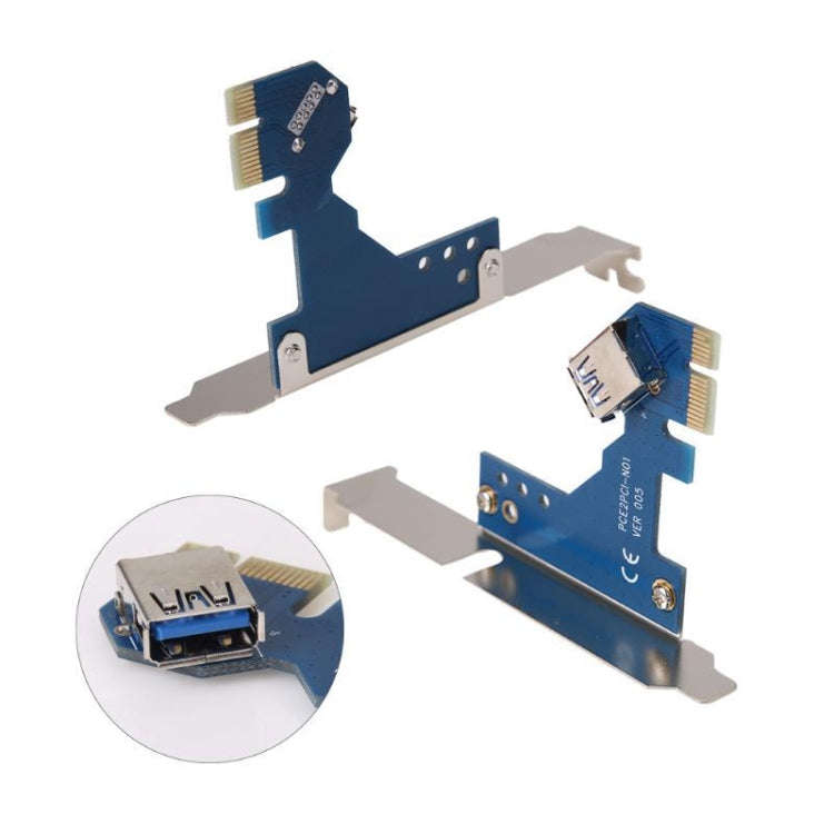 PCI-E 1X To Single PCI With baffle Riser Card Extend Adapter Add Expansion Card For PC Computer