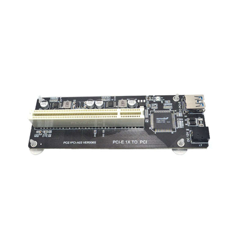 PCI-E 1X To Single PCI With baffle Riser Card Extend Adapter Add Expansion Card For PC Computer