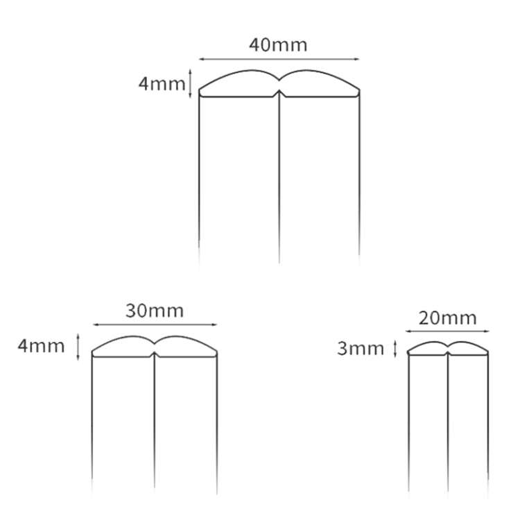 PVC Household Transparent Anti-collision Strip Furniture Soft Edge Protector, Specification: 1.5 ...