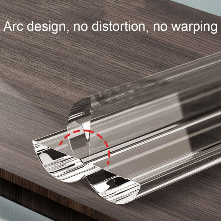 PVC Household Transparent Anti-collision Strip Furniture Soft Edge Protector, Specification: 1.5 ...