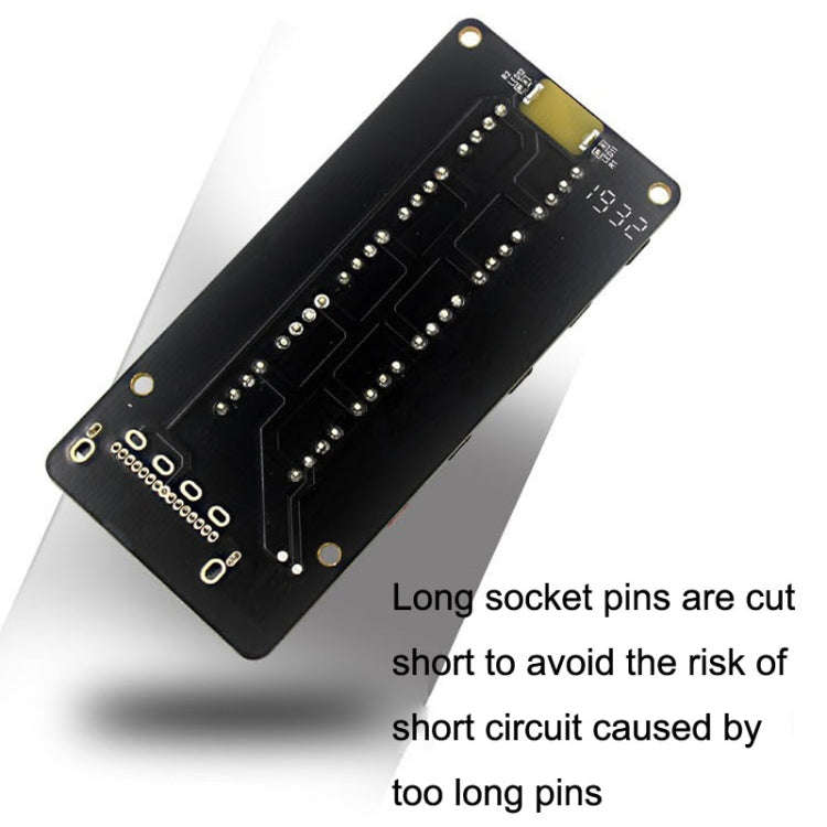 PWM Fan Hub Desktop Computer CPU Fan Expander Supports 3Pin&4Pin(Black)