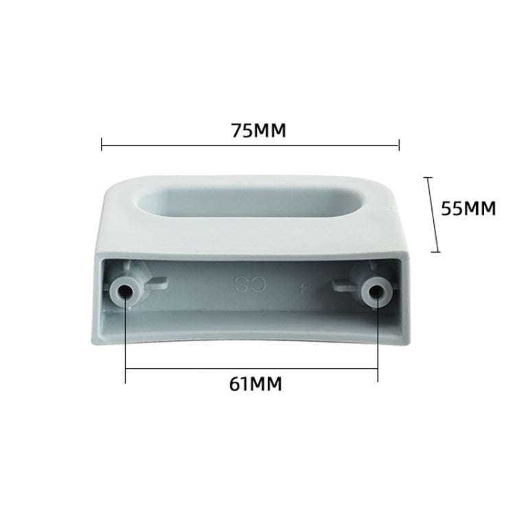 Universal Plastic Steamer Double Hole Steamer Handle