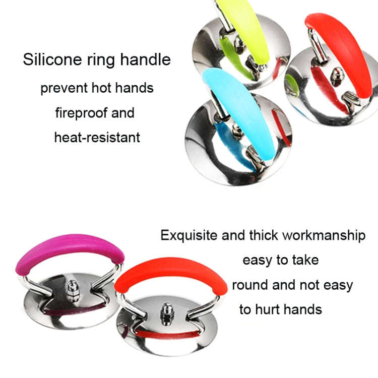 Universal Silicon Pot Lid Handle Kitchenware Accessories, Style: Blacks Silicon Ring