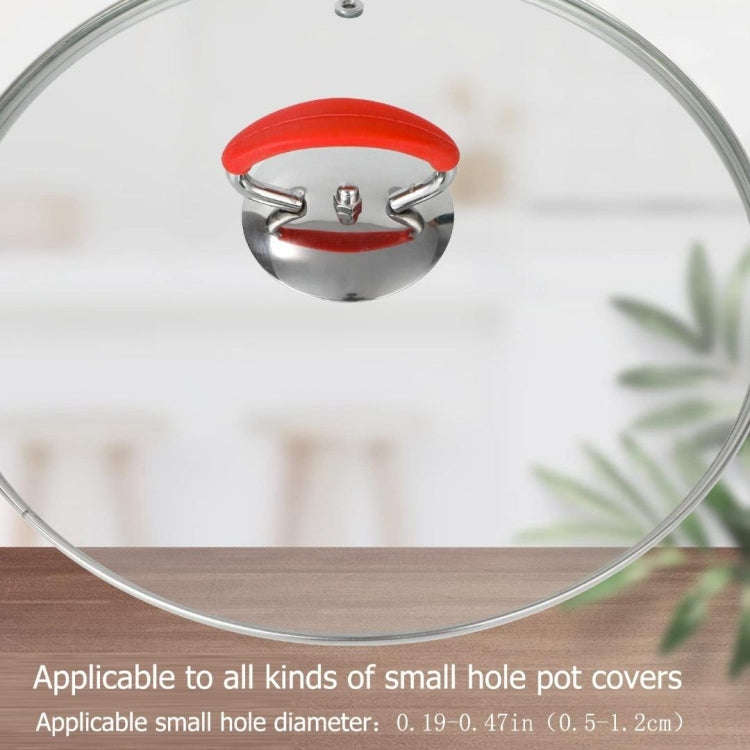 Universal Silicon Pot Lid Handle Kitchenware Accessories, Style: Blacks Silicon Ring