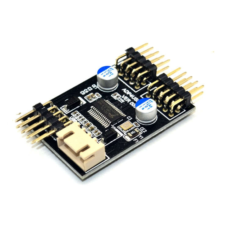 USB2.0 9pin To Dual 9pin Header HUB 1 to 2 Extension Connector Adapter with SATA Power Cable