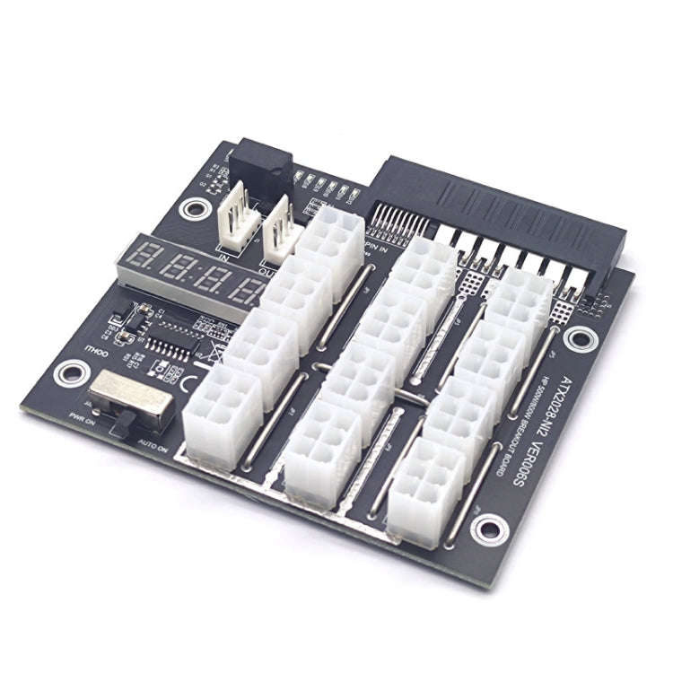 2200W To 6P Graphics Card Power Board For HP Server Power Supply(Black)
