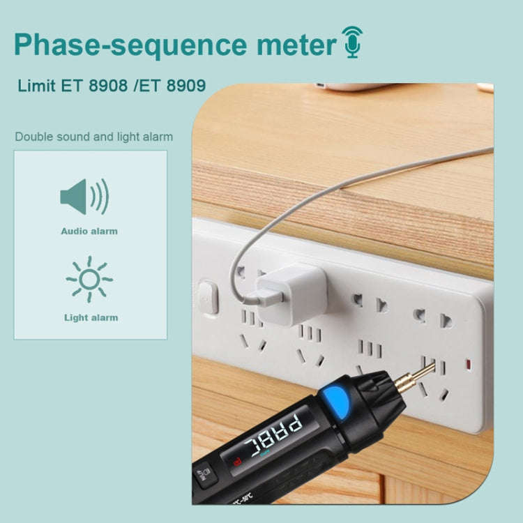 WinAPEX  ET8906  Digital Multimeter Voltage Test Pen Capacitance Meter Diode NVC Tester