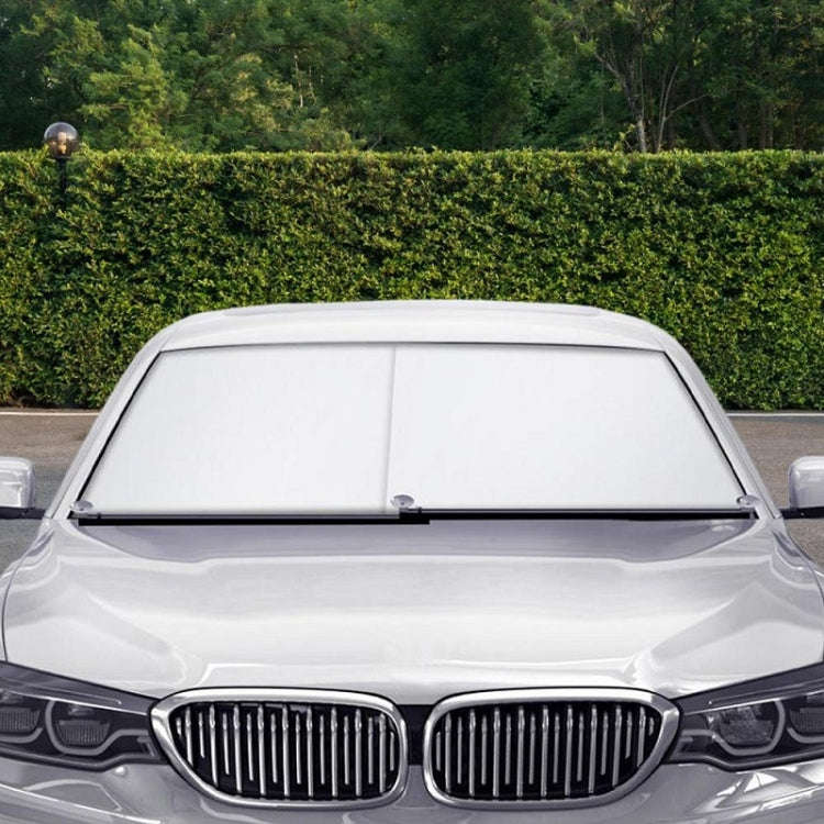 70-135cm+ 4 Mesh Side Curtain Car Front Windshield Retractable Sun Protection Sunshade Curtain