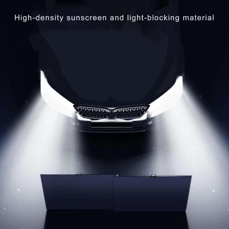70-135cm+ 4 Mesh Side Curtain Car Front Windshield Retractable Sun Protection Sunshade Curtain