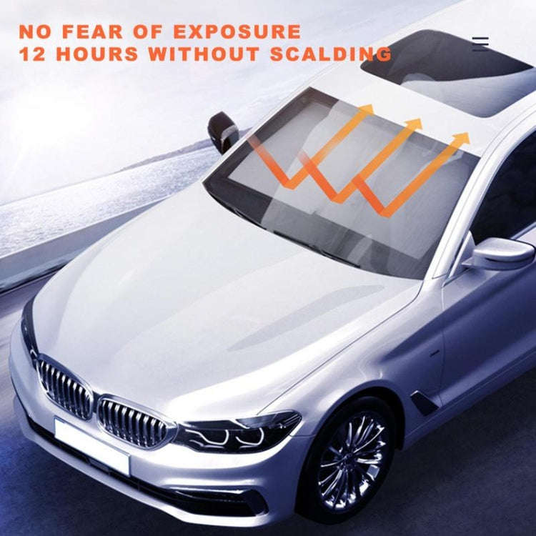 70-135cm+ 4 Mesh Side Curtain Car Front Windshield Retractable Sun Protection Sunshade Curtain