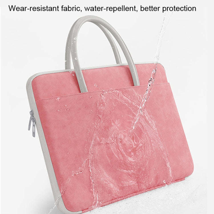 BUBM 14 Inch Full Open Laptop Bag(Pink)