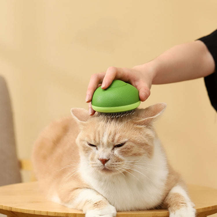 Cat Pet Fleece Needle Comb Cleaning Supplies(Avocado Green)