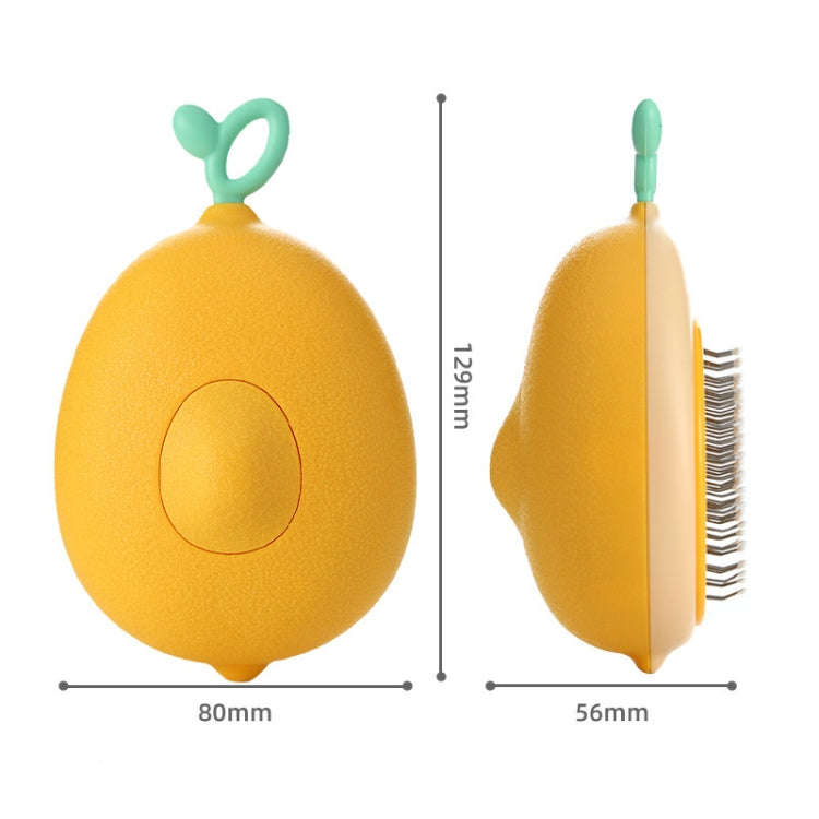 Cat Pet Fleece Needle Comb Cleaning Supplies(Avocado Green)