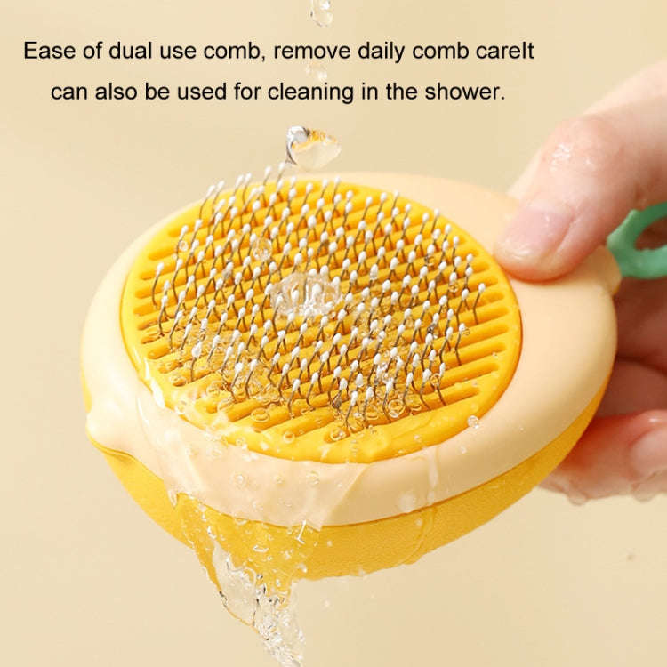 Cat Pet Fleece Needle Comb Cleaning Supplies(Avocado Green)